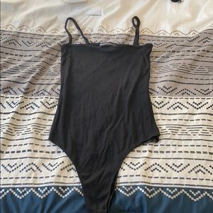 black tank body suit